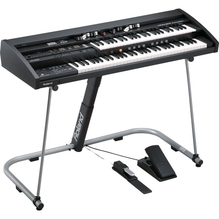 Roland ks-g8 estante teclados pesados Roland KS-G8. Estante para teclados 88 teclas, pianos digitais e AT-350C-roland ks-g8 estante teclados pesados ID-1268