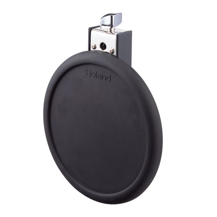 PD-8 V-Pad&trade; Esse pad de 8,5 polegadas, feito de borracha super macia e resistente, foi desenhado para durar anos com uso constante. O sistema dual-trigger do PD-8 funciona perfeitamente para disparos de aro, ou o uso de centro e borda no chimbal, qu