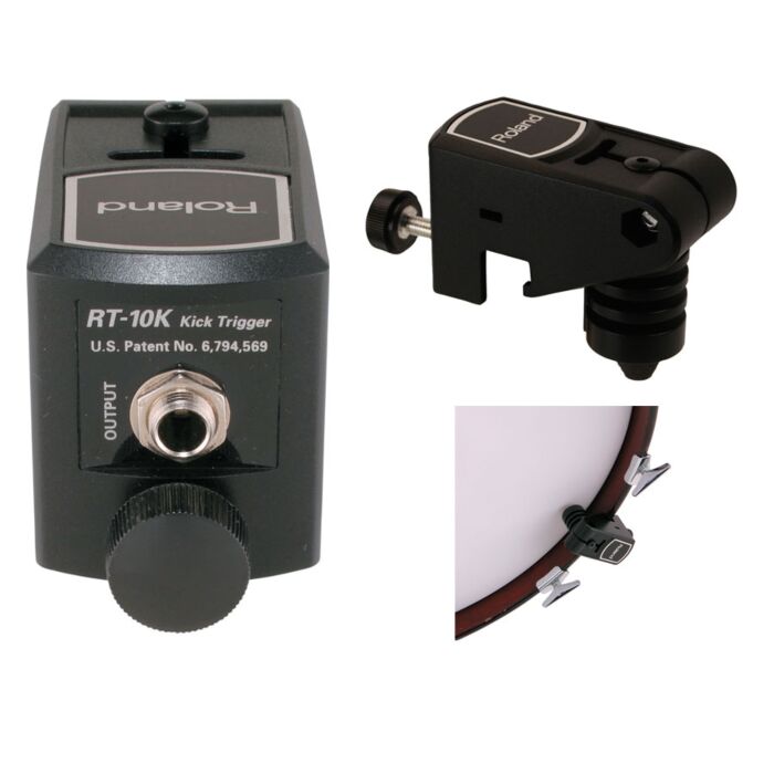 Roland rt-10k trigger Trigger de bumbo compatível com módulos TDs e percussões SPD e HPD-roland rt-10k trigger ID-1751 Roland rt-10k trigger Trigger de bumbo compatível com módulos TDs e percussões SPD e HPD-roland rt-10k trigger ID-1751