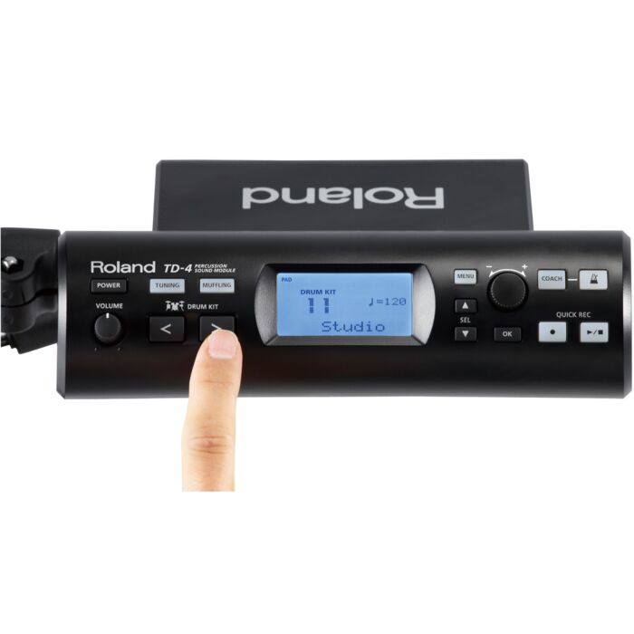 Roland td-4kp v-drums bateria Roland TD-4KP V-DRUMS. Bateria port&aacutetil, módulo renomado TD-4 com 25 KITS e 125 Sons.-roland td-4kp v-drums bateria ID-2212
