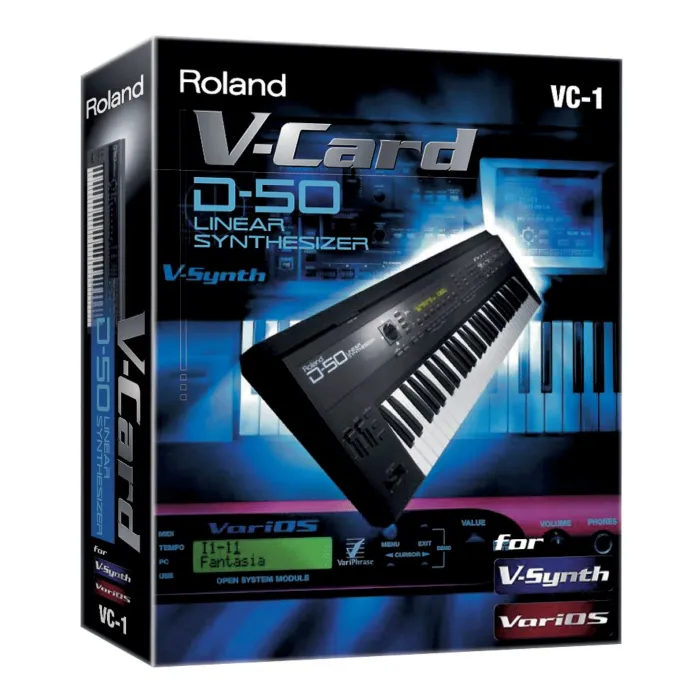 Roland VC-1 V-Card \"D-50　新品・未開封品 Roland VC-1 D-50サウンド V-Card Roland VC-1 D-50サウンド V-Card