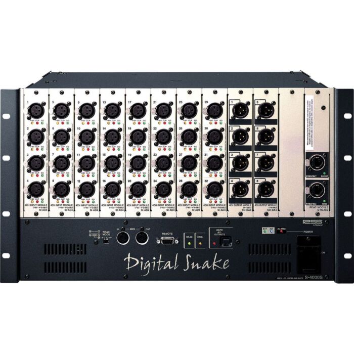 Roland v-mixing m-480 48 mixer Sistema V-Mixing expandido com 48 entradas, contendo 01 un M-480 + 01 un S-1608 + 01 un S-4000S-3208-roland v-mixing m-480 48 mixer ID-1176