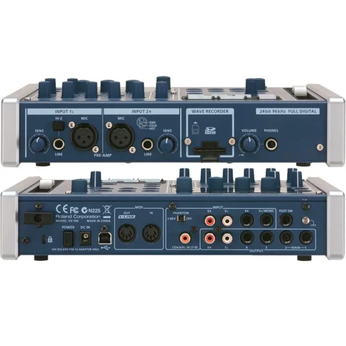 roland vs-100 gravador - azul | TeclaCenter Instrumentos Musicais