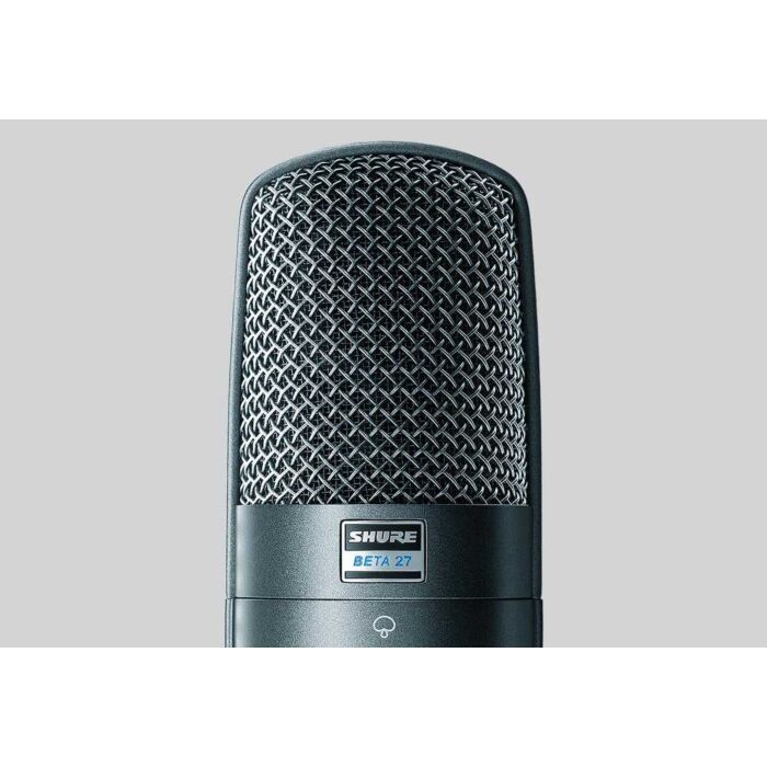 Shure beta27 microfone Microfone Condensador para Instrumentos, Baixos Acústicos, Violões, Amplificadores de baixo, Metais/Saxofone, Pratos, Orquestra/ Cordas, Locuções, Percussão, Piano/Orgão, Grupo de instrumentos, Vocais em estúdio, Sopros de madeira-s