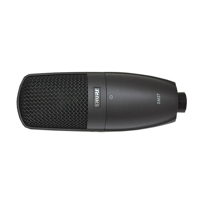 Shure sm27-sc microfone Microfone Condensador para Violões, Amplificadores de baixo, Metais/Saxofone, Gravação em DAW, Amplificadores de Guitarra, Locuções, Percussão, Piano/Orgão, Podcast/Dublagem, Instrumentos em estúdio, Vídeo/Broadcast-shure sm27-sc m