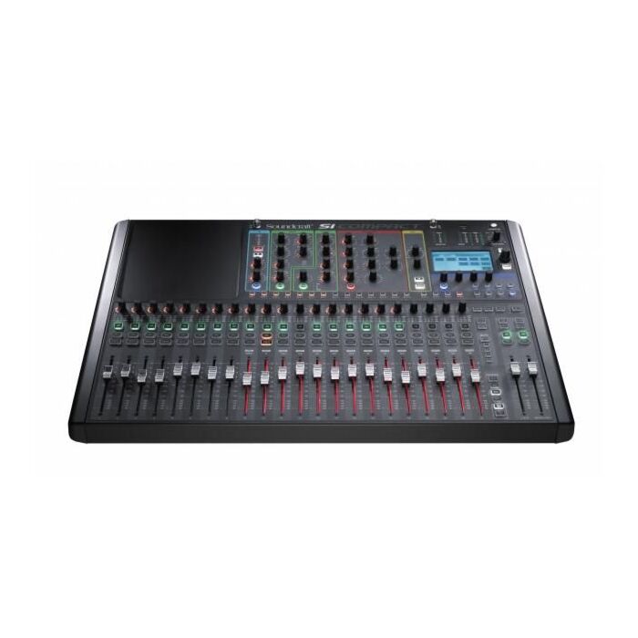 O mixer Soundcraft Si-24 é uma poderosa ferramenta de mixagem de áudio, projetada para atender às necessidades de estúdios de gravação, casas de shows e eventos ao vivo. Com 24 canais de entrada, 14 saídas e uma interface intuitiva, este mixer oferece uma