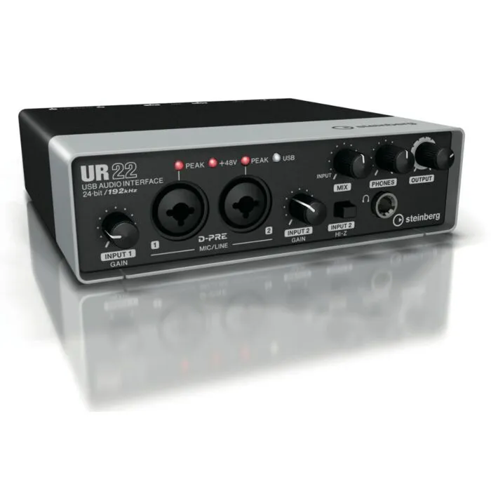 steinberg UR22 USB オーディオインターフェイス steinberg ur22 interface | TeclaCenter Instrumentos Musicais