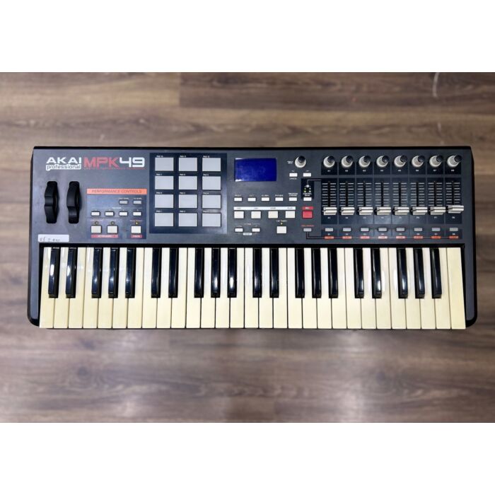 Comprar Teclado Controlador AKAI MPK49 Preto Usado - 49 Teclas Semi-Weighted - 1 Comprar Teclado Controlador AKAI MPK49 Preto Usado - 49 Teclas Semi-Weighted - 1