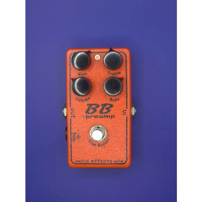 Pedal Xotic Bb Pre Amp - Laranja - Usado | TeclaCenter Instrument