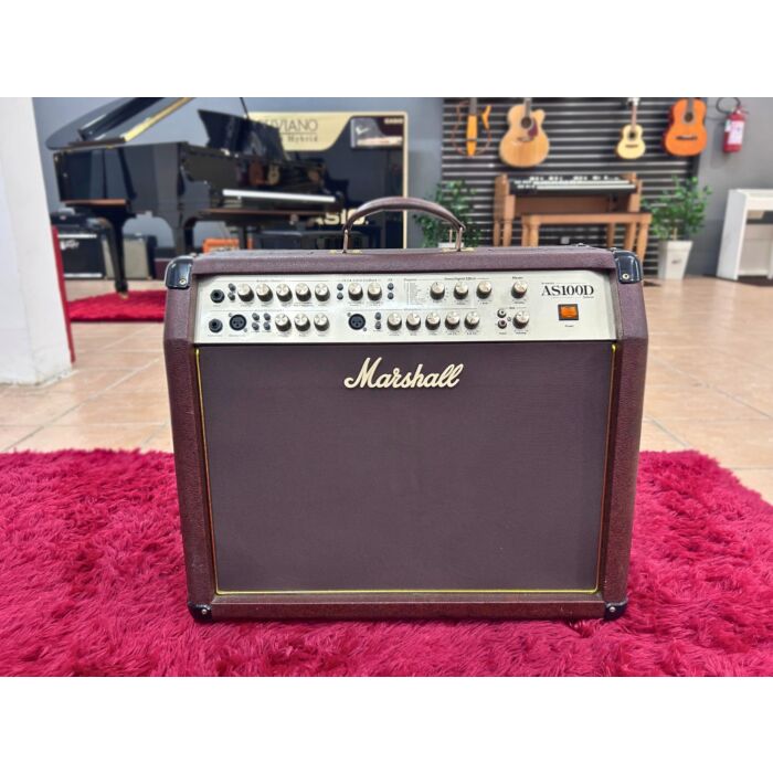 Comprar Amplificador Violão Marshall As100d 100w - Marrom - Usado - 1