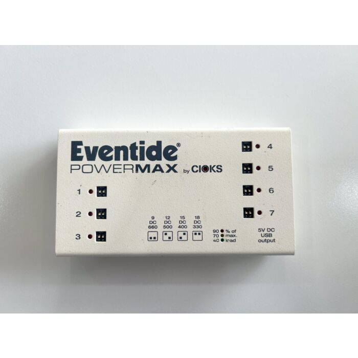 Comprar Pedal Eventide Powermax by Cloks - Fonte Estabilizada Branca - Usada - 1