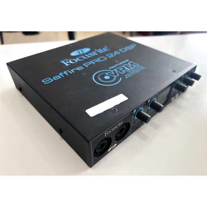 Comprar Interface de Áudio Focusrite Saffire Pro 24 DSP com VRM - Usada - 1 Comprar Interface de Áudio Focusrite Saffire Pro 24 DSP com VRM - Usada - 1