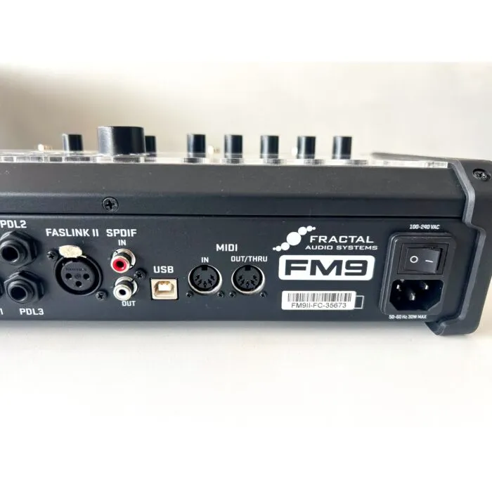 Modelador Fractal Audio FM9 Mark II Turbo Usado - Teclacenter | T
