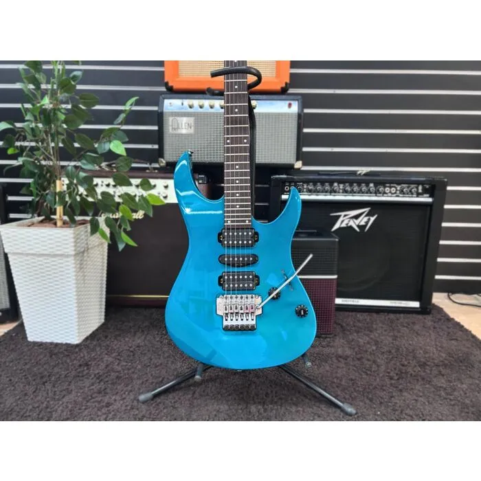 Guitarra Yamaha RGX 421D - Azul - Usada | TeclaCenter Instrumento