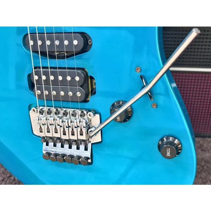 Guitarra Yamaha RGX 421D - Azul - Usada | TeclaCenter Instrumento
