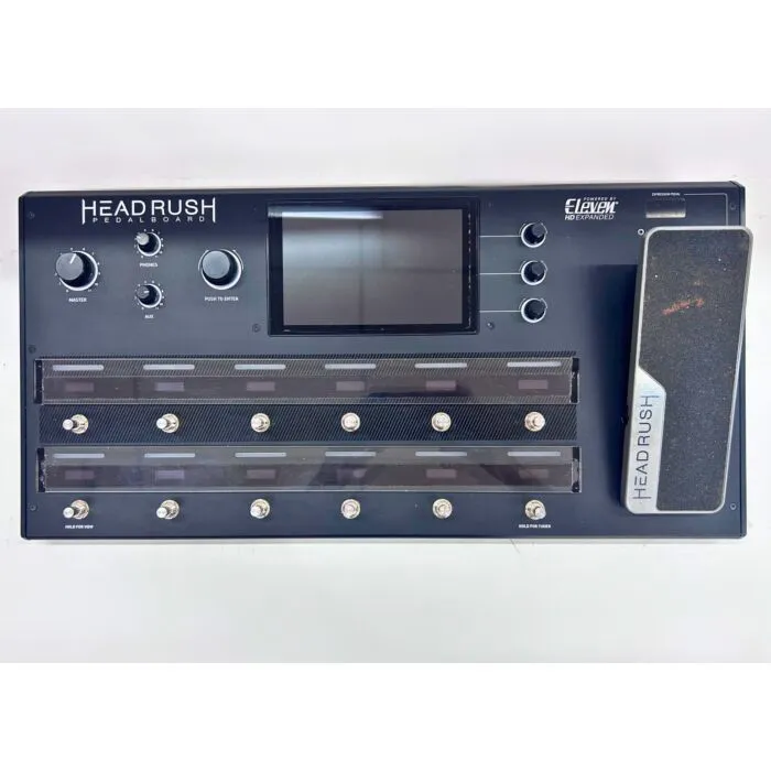 Pedaleira Headrush Pedalboard Eleven HD Expanded - Preto - Usado