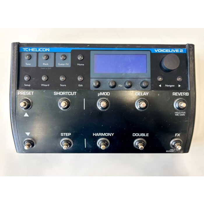 Comprar Processador de Voz TC-Helicon VoiceLive 2 Preto c/ Fonte - Usado - 1 Comprar Processador de Voz TC-Helicon VoiceLive 2 Preto c/ Fonte - Usado - 1