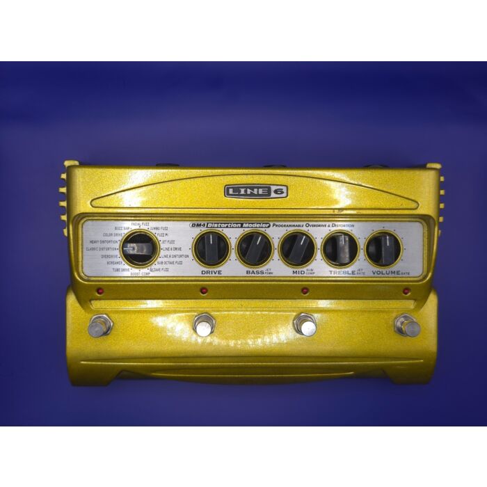 Comprar Pedal Line 6 DM4 - Modelador de Distorção - Amarelo - Usado - 1