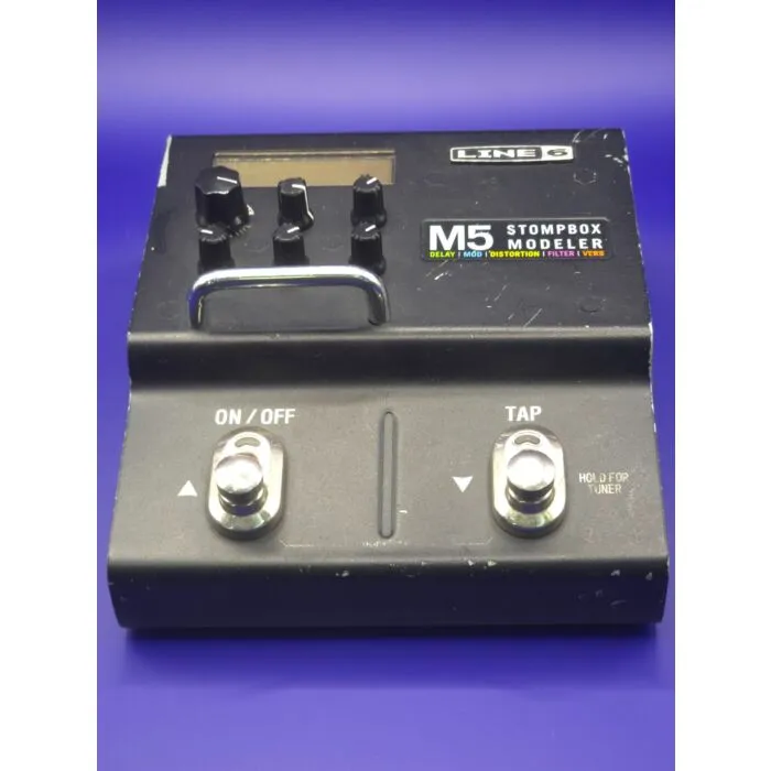 Pedal Multi-efeito Line 6 M5 - Preto - Usado | TeclaCenter Instru