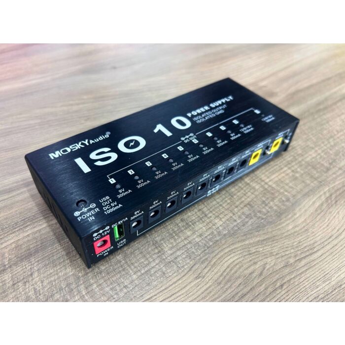 Comprar Fonte Isolada Mosky Audio 10 Power Supply - Preto - Usado - 1