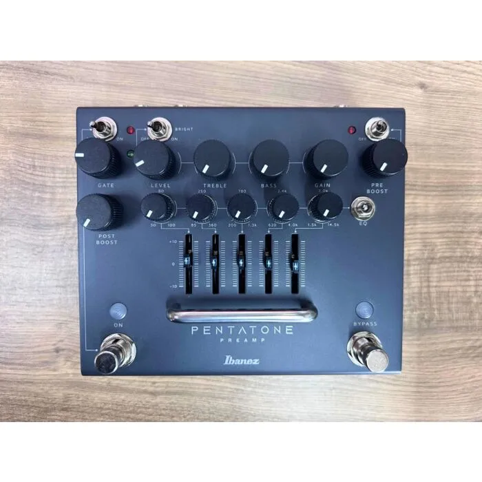 PEDAL PENTATONE PREAMP IBANEZ - Preto - Usado | TeclaCenter Instr