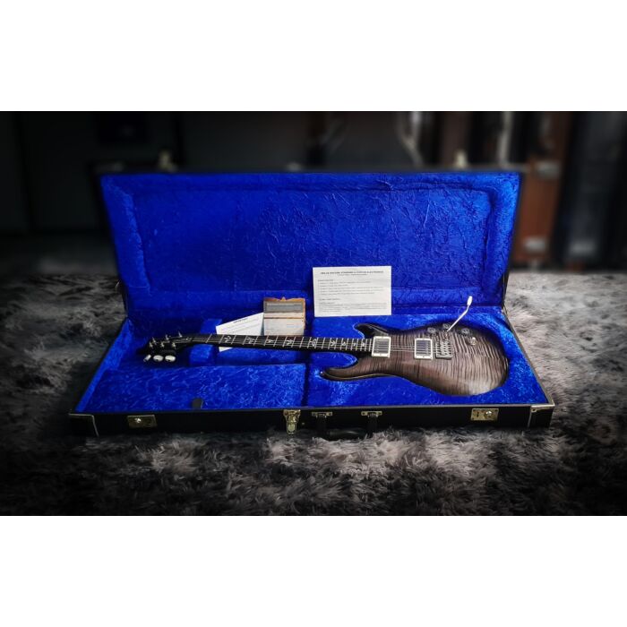 Comprar Guitarra PRS DGT Top 10 Charcoal Black Tiger Flamed 2010 Usada - 1