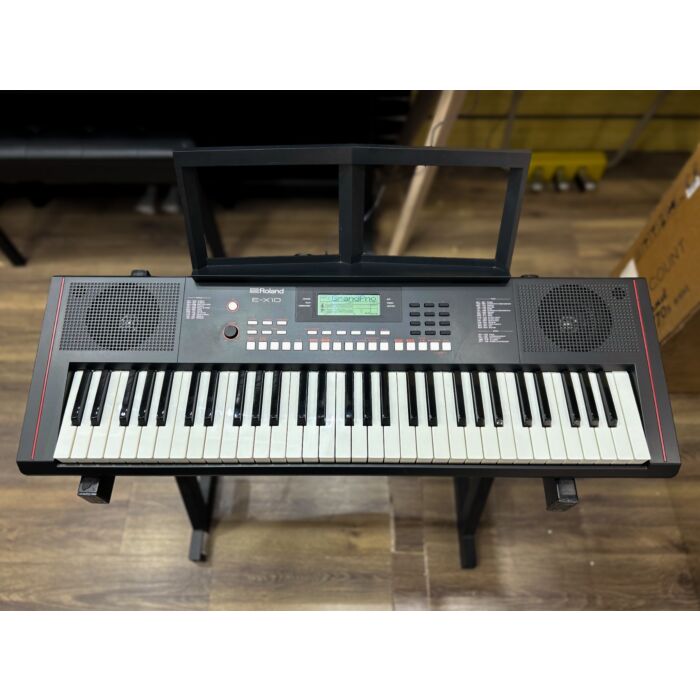 Comprar Teclado Roland E-X10 Preto - Usado | Portátil c/ Vozes e Ritmos - 1