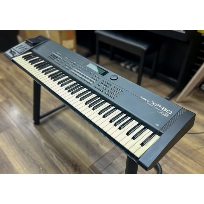 Teclado Roland XP-80 Preto - Workstation Profissional Usado | Tec