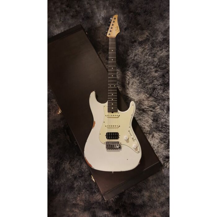 Comprar Guitarra Suhr Classic S CAP - Mateus Asato - Usada - Olympic White - 1