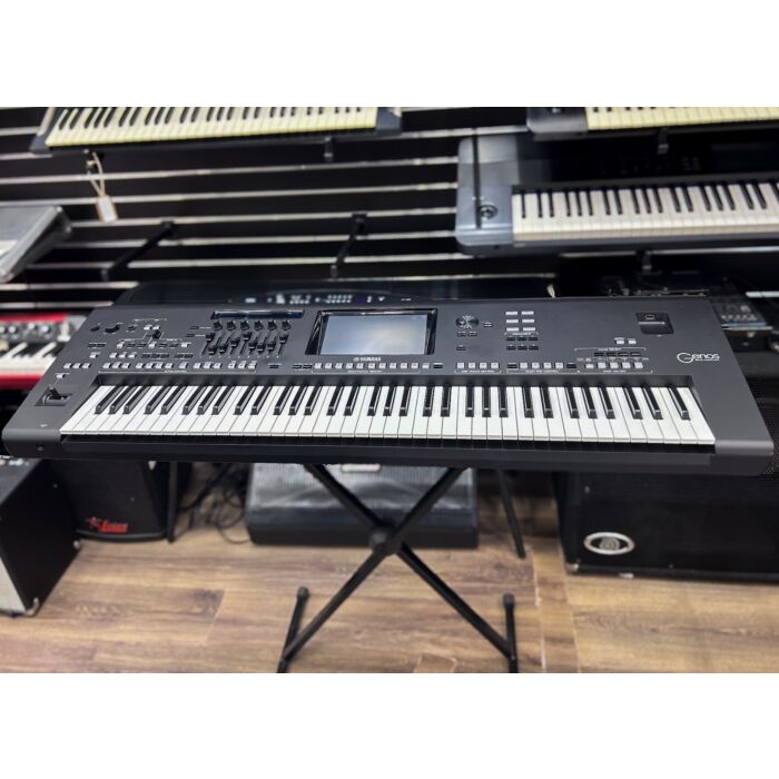 Comprar Teclado Arranjador Yamaha Genos Preto - Showroom - 1