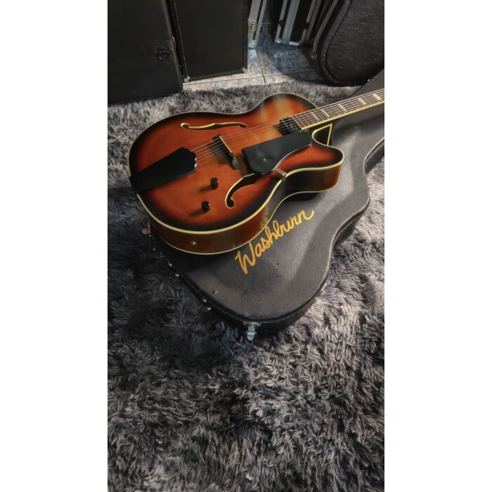 Comprar Guitarra Washburn J600 Jumbo Usado - Corpo Nato, Tampo Spruce - 1