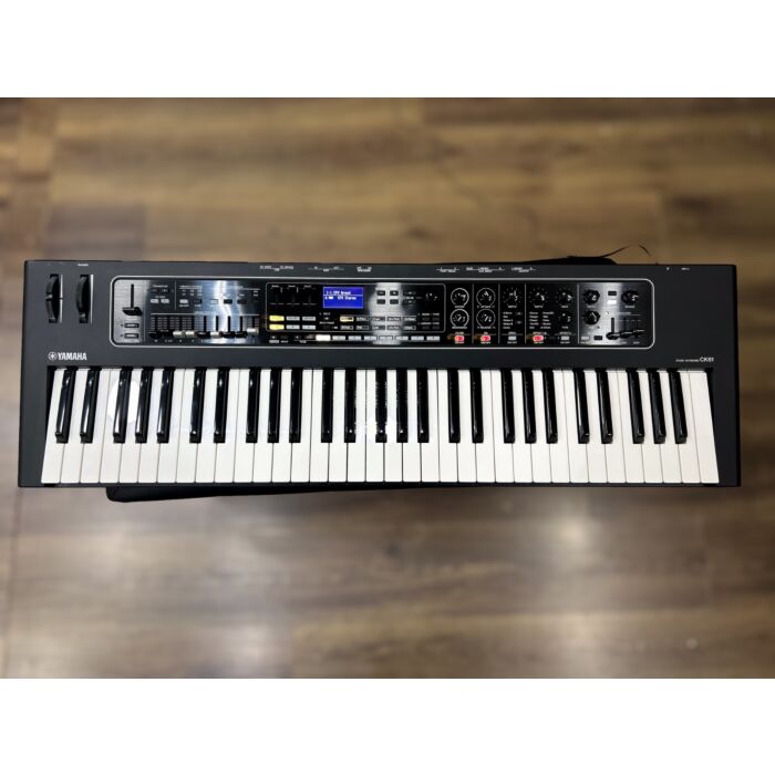 Comprar Teclado Yamaha CK61 Preto | Stage Keyboard Usado com Fonte - 1