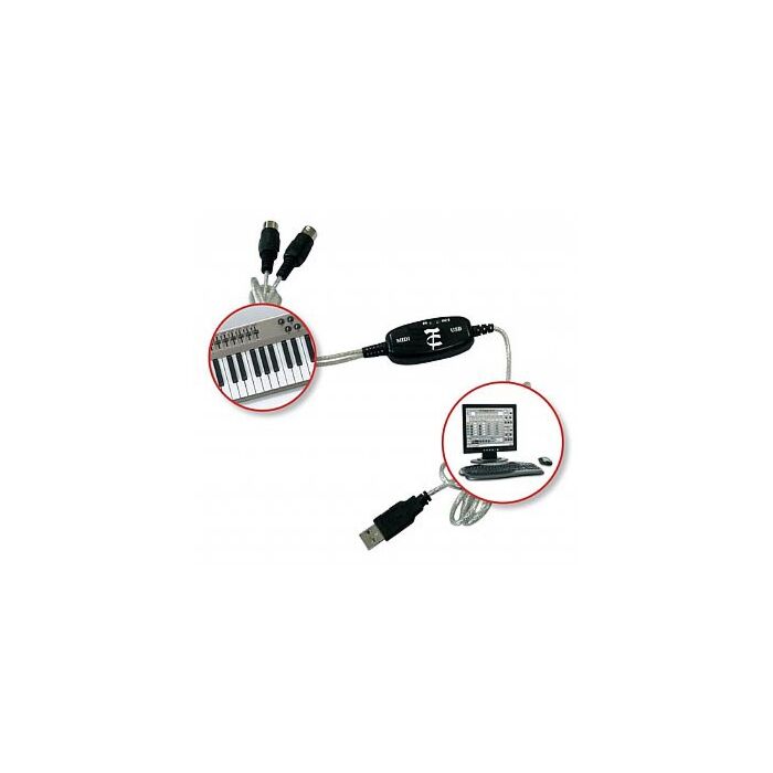 O conversor midi x usb tc-1 interface é um produto da categoria de instrumentos musicais que permite a conexão de teclados, módulos, baterias eletrônicas e pedaleiras ao computador. Com a interface midi x usb in/out, é possível gravar e editar suas perfor