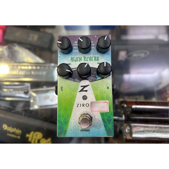 Comprar Pedal de Efeito Alien Reverb Ziron - Usado em Excelente Estado - 1 Comprar Pedal de Efeito Alien Reverb Ziron - Usado em Excelente Estado - 1