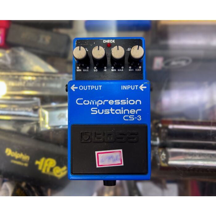 Comprar Pedal Compressor Sustainer CS-3 Boss Azul - Usado - 1 Comprar Pedal Compressor Sustainer CS-3 Boss Azul - Usado - 1