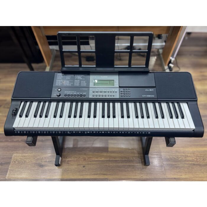 Comprar Teclado Casio CT-X800 Preto - Usado em Excelente Estado - 1