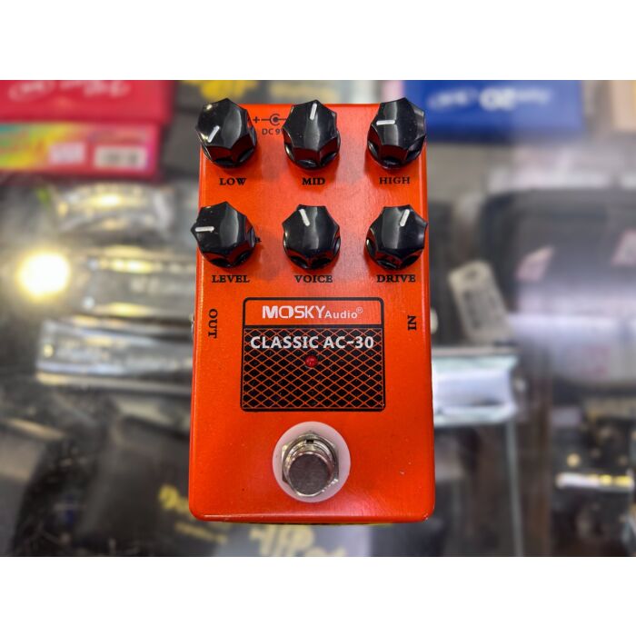 Comprar Pedal Mosky AC-30 Laranja Usado - Simulador de Amp Vox - 1