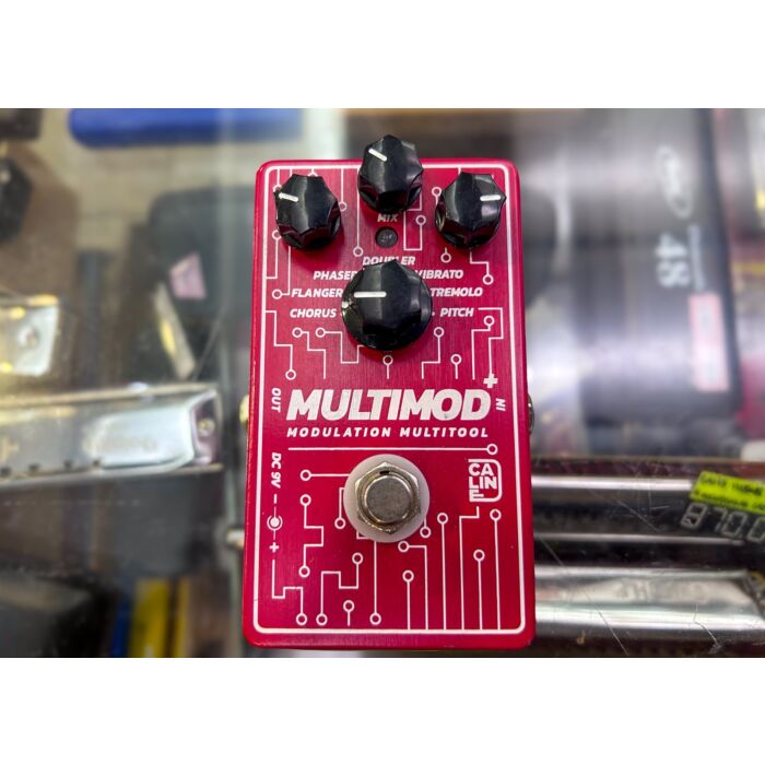 Comprar Pedal Caline MultiMod Vermelho Usado - 4 Efeitos em 1 - 1