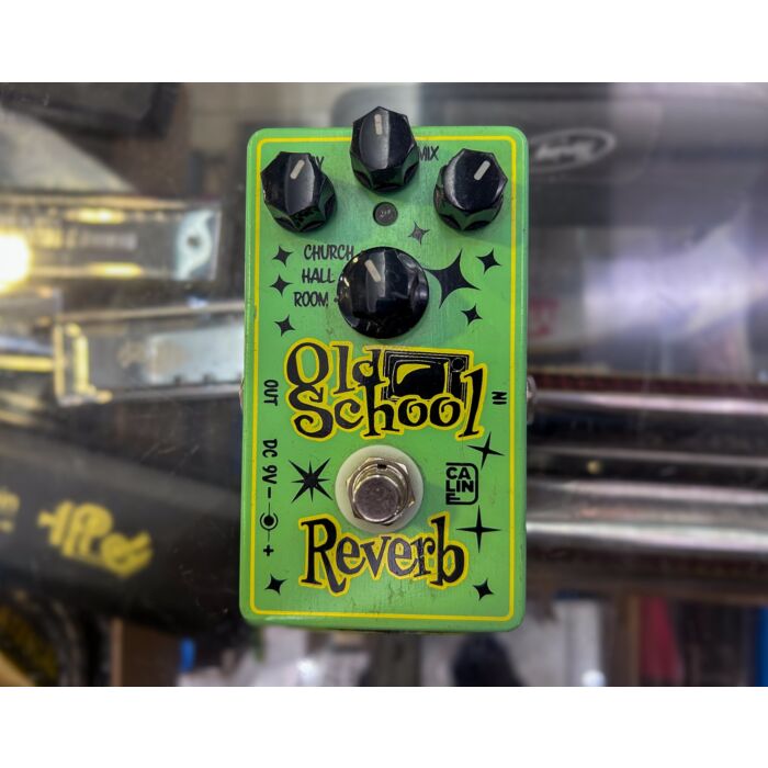 Comprar Pedal Old School Reverb Verde - Efeito Vintage para Guitarra - 1