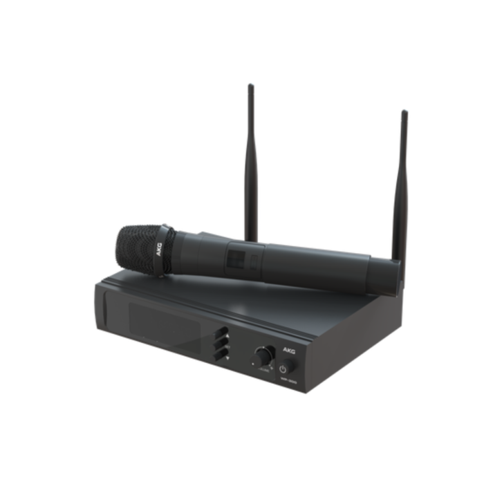 Comprar Microfone Sem Fio Profissional Akg Wp 300 Dinâmico Preto - 1