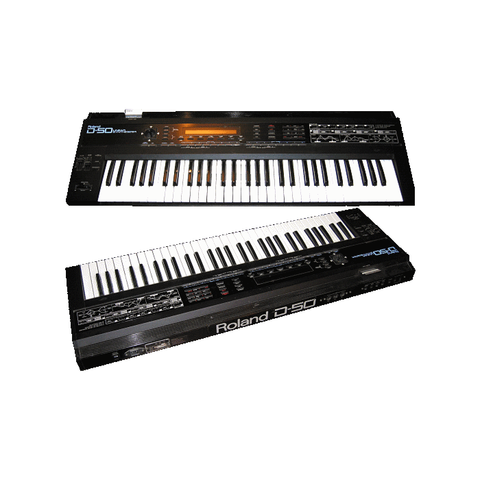 O Roland D-50 é um teclado sintetizador icônico que foi lançado em 1987. Ele é conhecido por sua tecnologia de síntese digital Linear Arithmetic (LA), que combina formas de onda digitais com amostras de instrumentos acústicos para criar sons únicos e comp