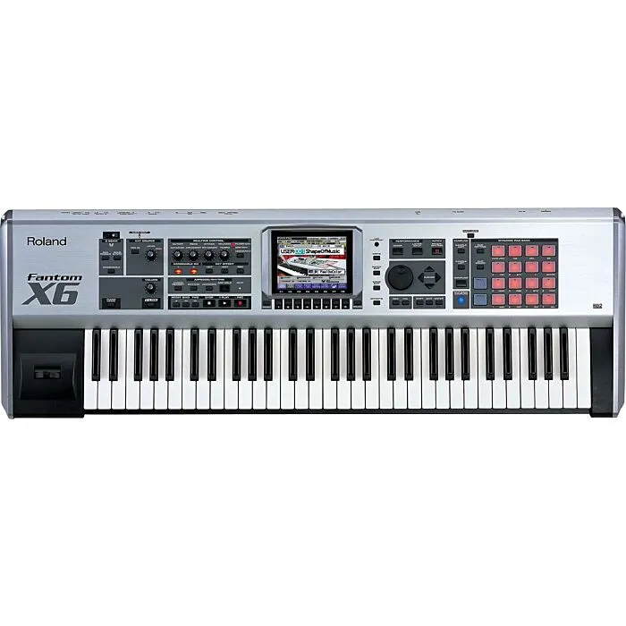 Teclado workstation Roland Fantom-X6 | TeclaCenter Instrumentos M