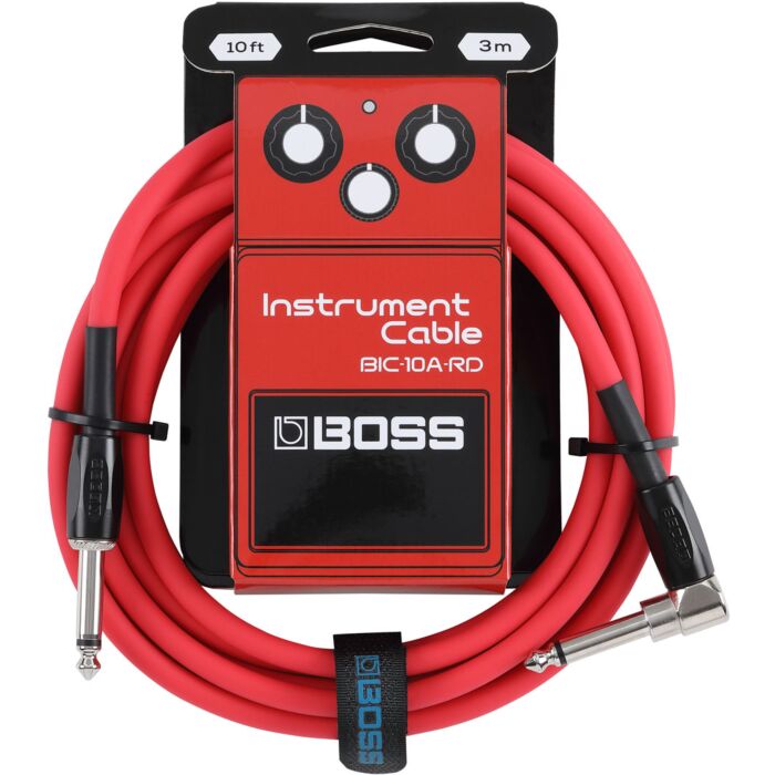 Comprar Roland Boss BIC-10A-RD Cabo de Instrumento Vermelho - 1 Comprar Roland Boss BIC-10A-RD Cabo de Instrumento Vermelho - 1