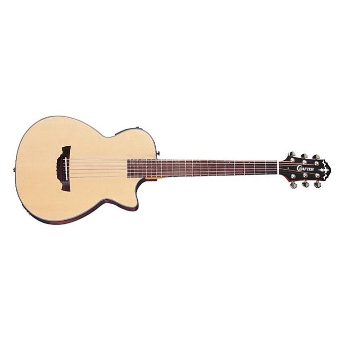 O violão Crafter CT-120 NAT é um instrumento musical de alta qualidade, feito com madeira maciça e equipado com sistema elétrico. Além disso, acompanha uma bag para transporte seguro. Ideal para músicos profissionais ou iniciantes que buscam um som potent