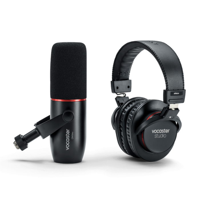 Comprar Kit FOCUSRITE Vocaster Broadcast: Microfone DM14V + Fone HP60V - Podcast - 1