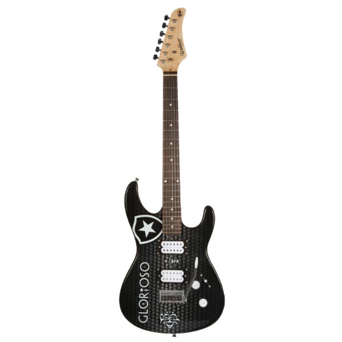 Waldman gtu-1/bot guitarra do botafogo, 2 caps humbucker e ponte tremolo GUITARRA DO BOTAFOGO, 2 CAPS HUMBUCKER E PONTE TREMOLO-waldman gtu-1/bot guitarra do botafogo, 2 caps humbucker e ponte tremolo ID-4985