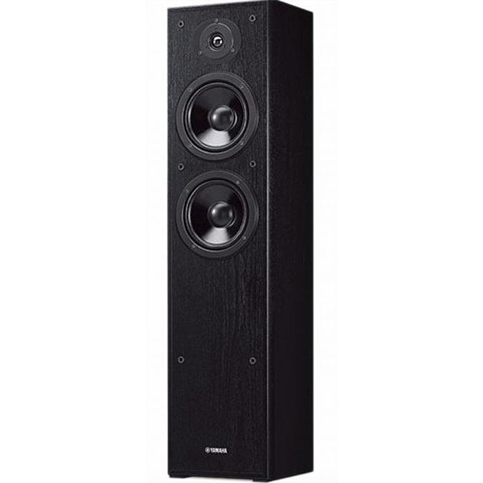 Yamaha ns-f51bl par caixas acu´stica torre Caixa Acu´stica Torre (2-Vias, 3-Falantes Bass-Reflex) - 1x Dome Tweeter de 1 - 2x Cone Woofer de 6,5 - Ponte^ncia Ma´x. de Entrada 240W, 89 dB de sensibilidade, 43Hz-26kHz --yamaha ns-f51bl par caixas acu´stica 