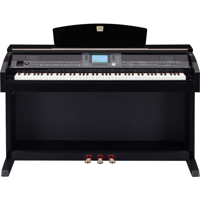 Yamaha cvp-503 pe clavinova piano Piano digital de 88 teclas na cor preto polido (Ebony Polished)-yamaha cvp-503 pe clavinova piano ID-1742