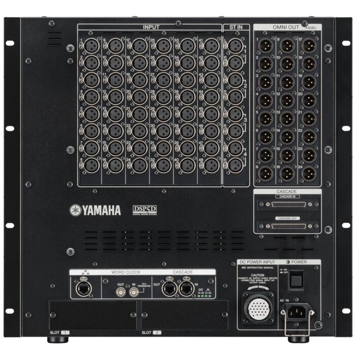 O Yamaha DSP5D é uma expansão de canais para console mixer digital, que oferece 48 canais mono e 4 estéreo. Ideal para profissionais de áudio que precisam de mais canais em suas mixagens, o DSP5D é compatível com a marca Yamaha e pode ser utilizado em con