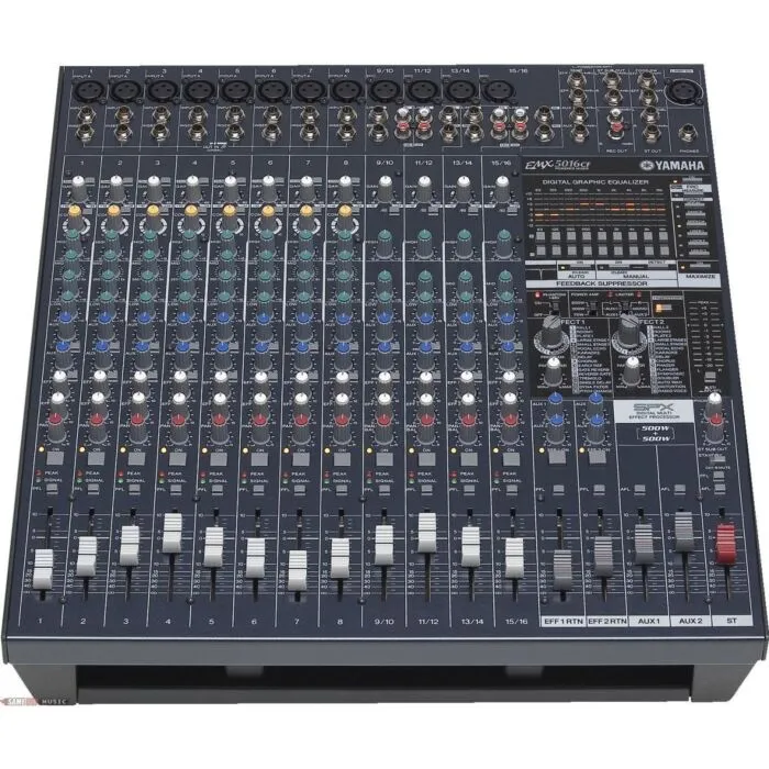 yamaha emx-5016cf mixer amplificado | TeclaCenter Instrumentos Mu
